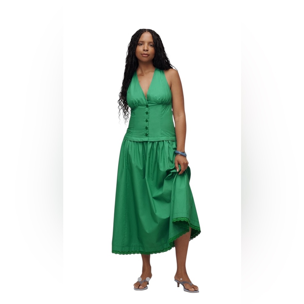Anthropologie (NWT) Maeve Kelly Green Dress